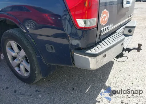 2008 Nissan Titan Le/Se из США, поврежденный, VIN 1N6BA07D18N350232